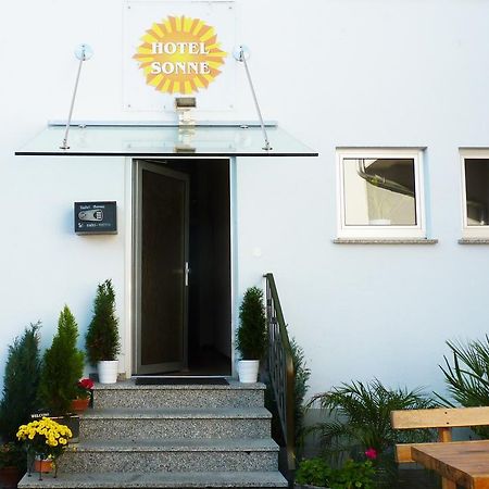 Hotel Sonne Neuburg am Rhein Buitenkant foto