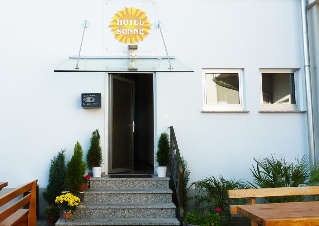 Hotel Sonne Neuburg am Rhein Buitenkant foto